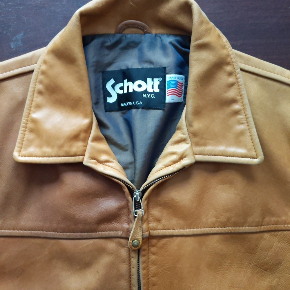 Schott leather jacket